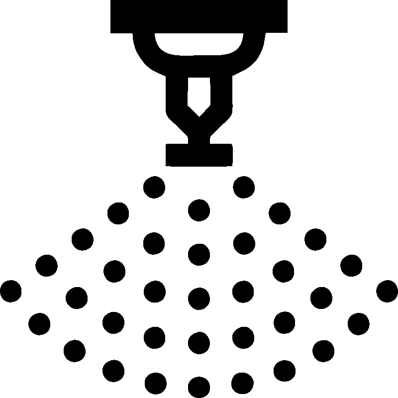 fire sprinkler system symbol
