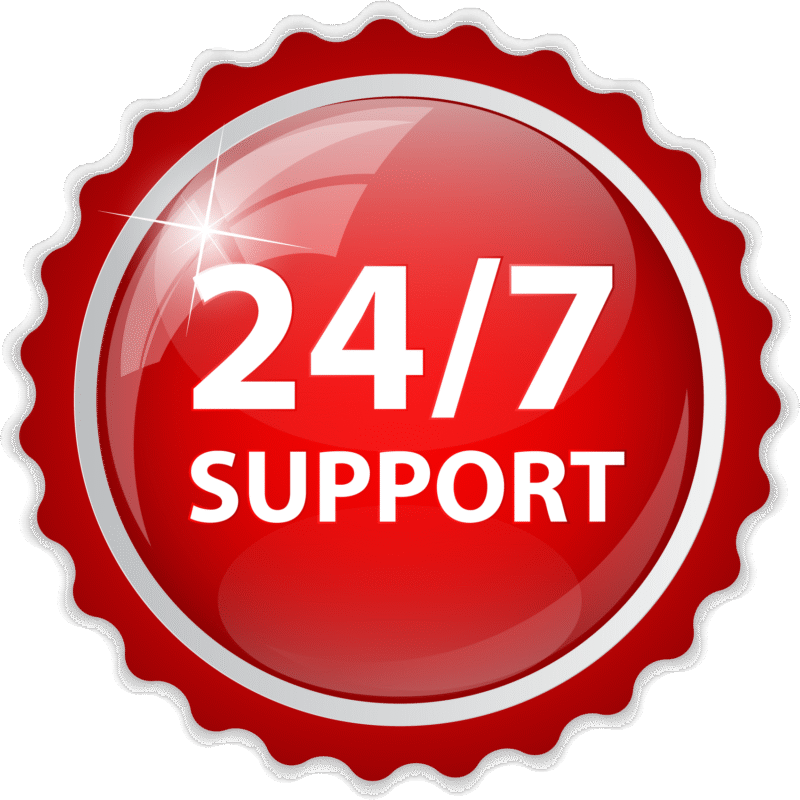 24-7 emergency support