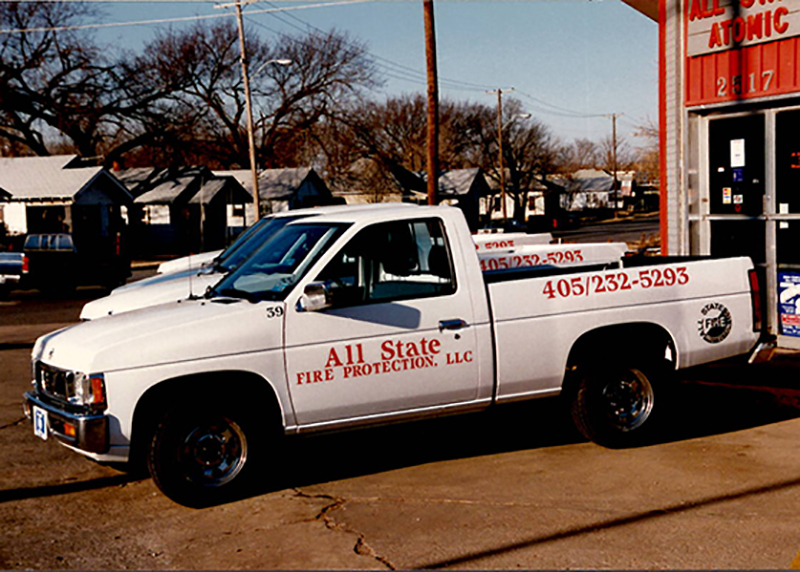 All State Fire Protection LLC Truck 1990s