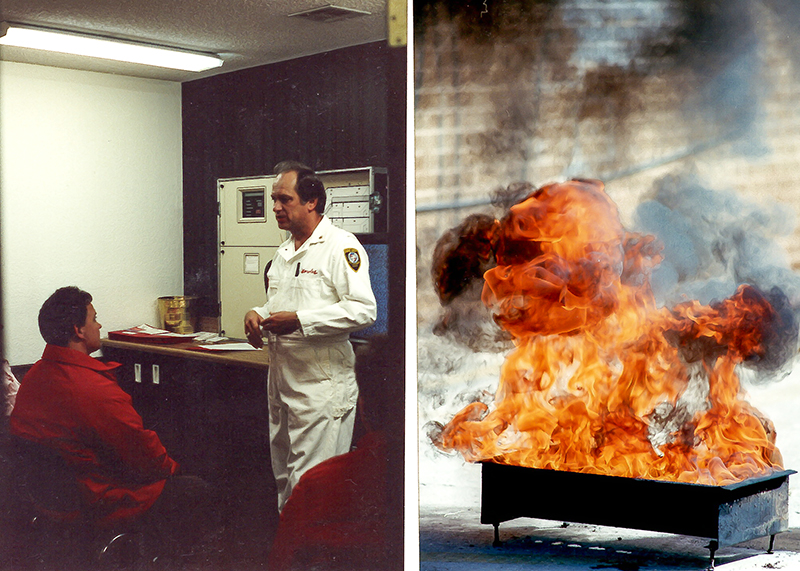 Atomic Fire Training at Phillips 66 in 1992