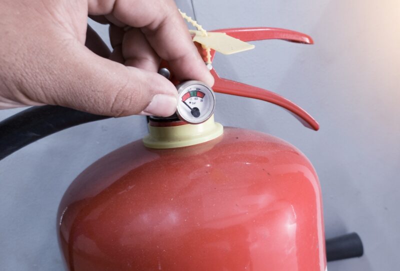 Fire extinguishers inspections