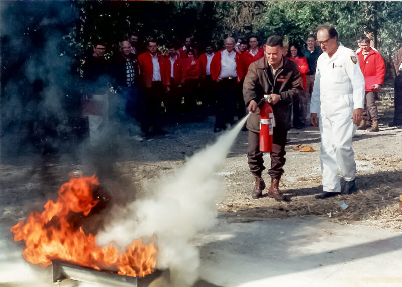 Phillips 66 Fire Training Outside