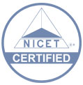 Certified NICET mark decal